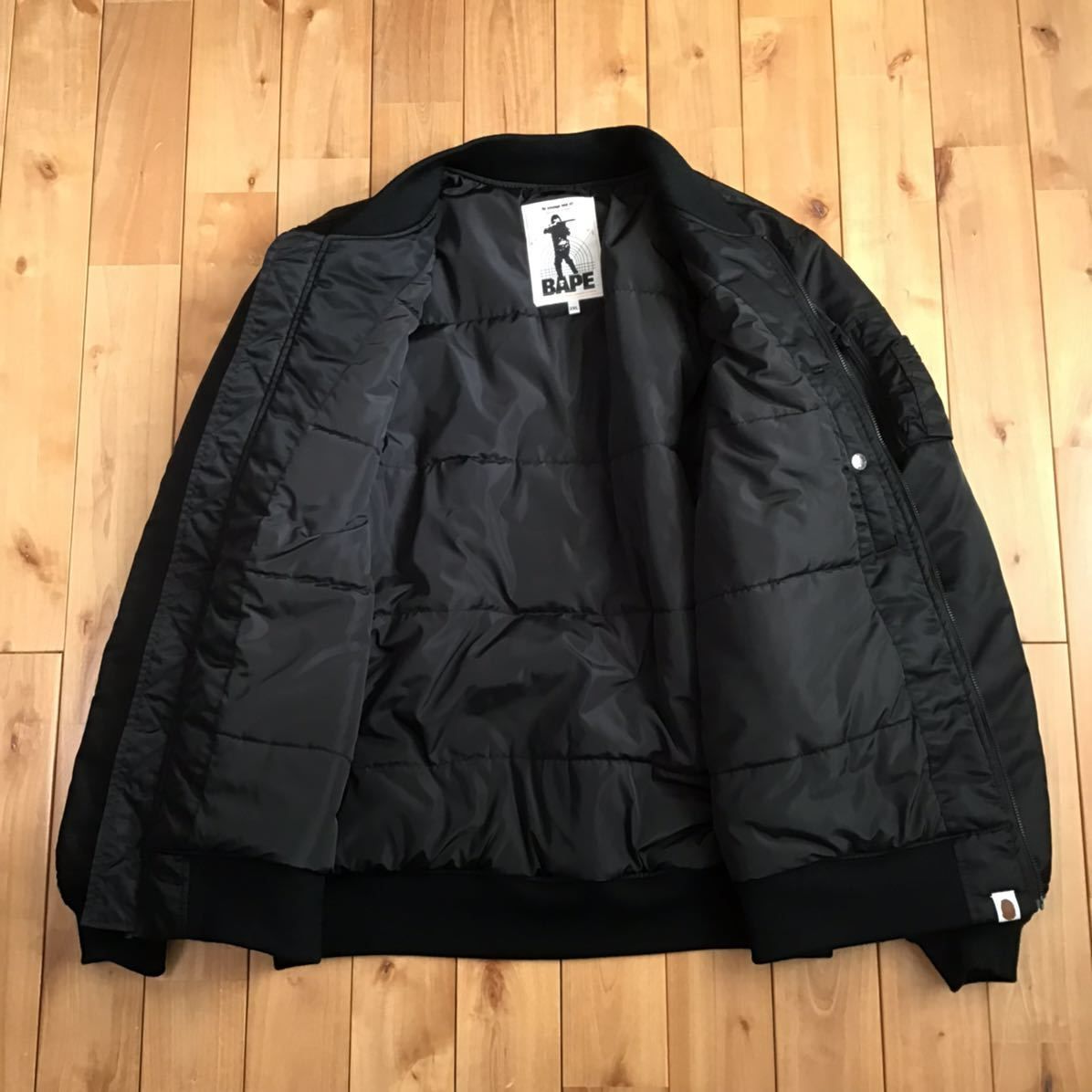 ☆2XL☆ BAPE HUNTING MA-1 Bomber Jacket a bathing ape エイプ ☆2XL☆ BAPE HUNTING MA-1 Bomber Jacket a bathing ape エイプ