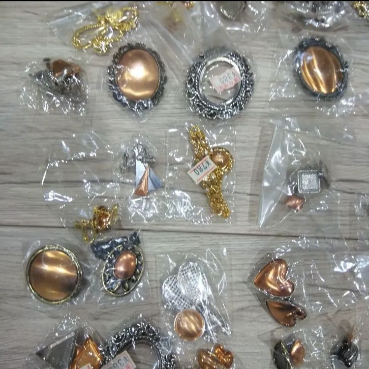 K068 七宝焼アクセサリー素材　大量100点セット K107七宝焼アクセサリーパーツ素材大量100セット - メルカリ