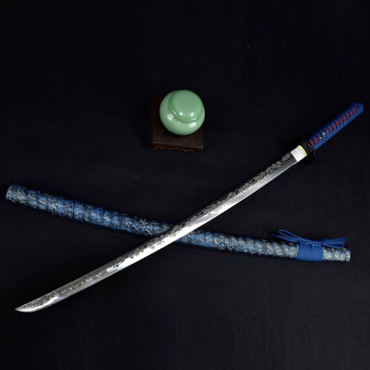 98軍刀（特価模様鋼モデル）武具　刀装具　日本刀　模造刀  居合刀 98式軍刀 迷彩 武具 刀装具 日本刀 模造刀 居合刀 武士道 手鍛造