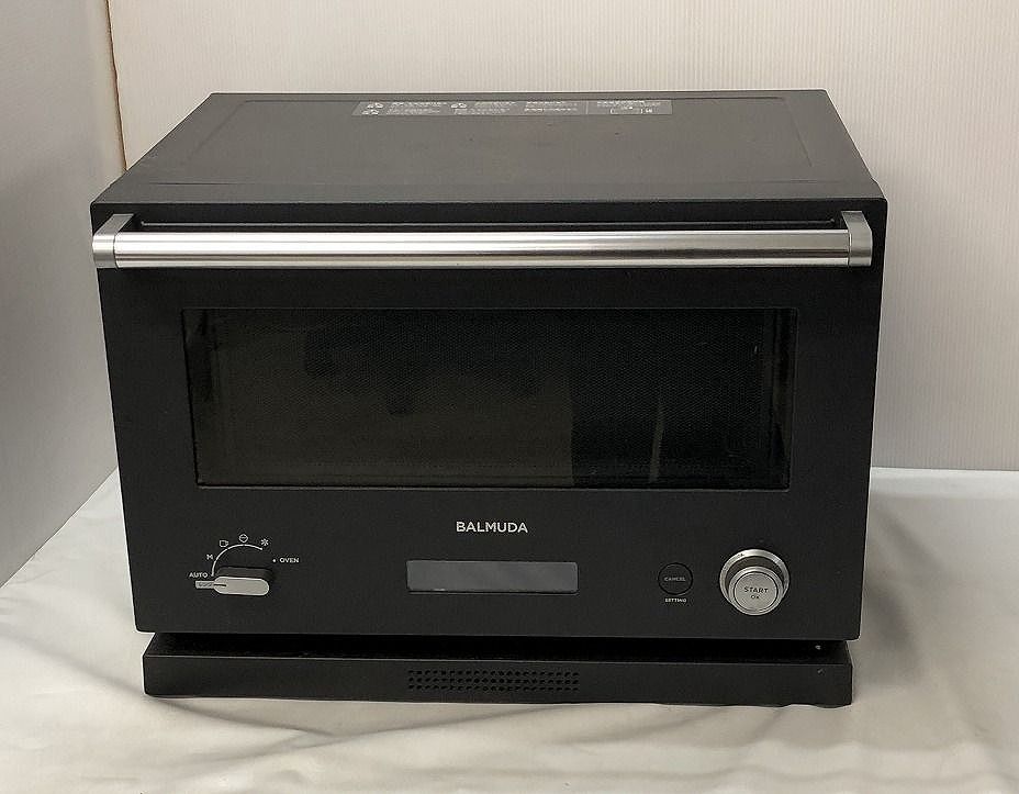 BALMUDA The Range K04A-BK 2018年モデル BALMUDA バルミューダ オーブンレンジ BALMUDA The Range K04A