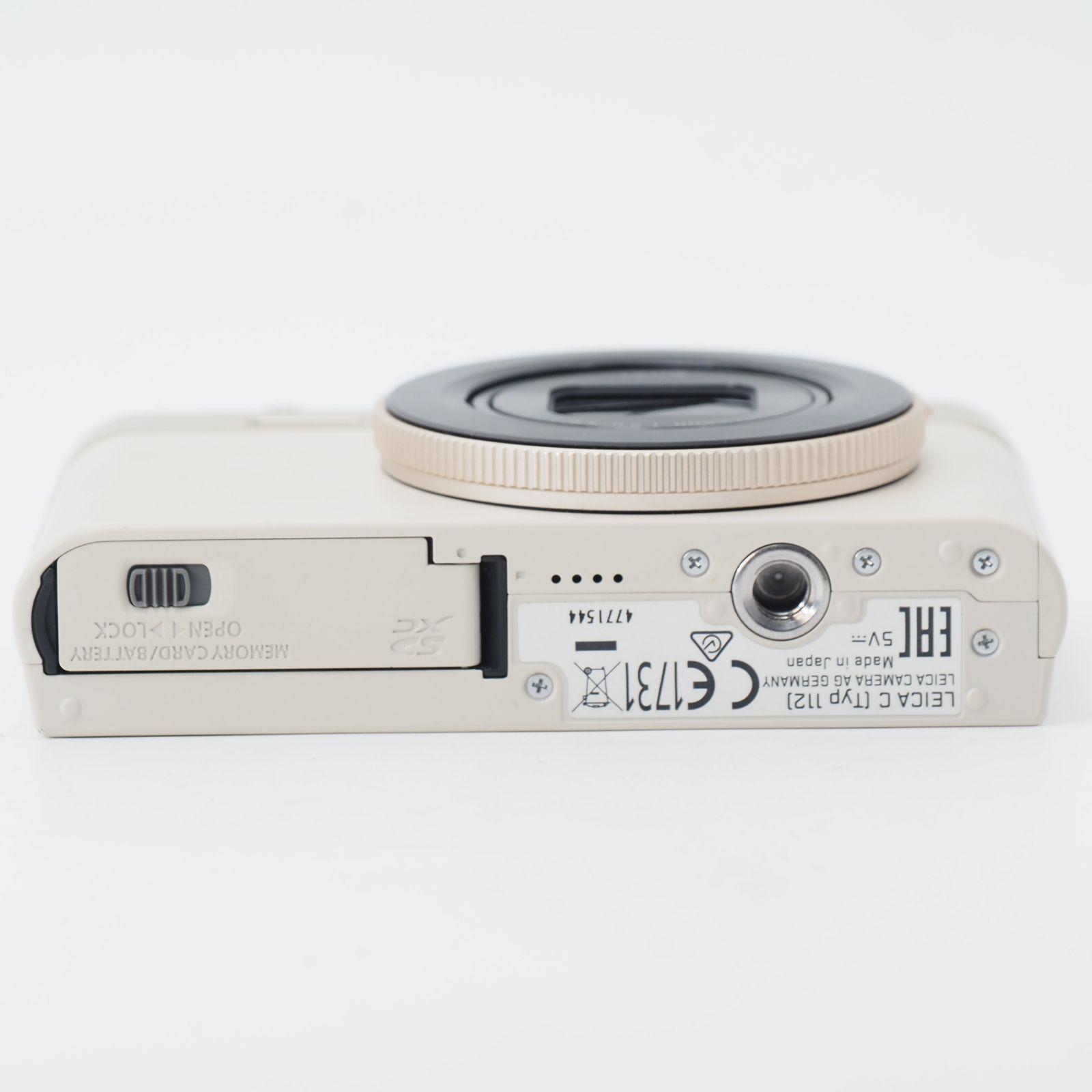 102001☆極上品☆Leica デジタルカメラ ライカC Typ 112 1210万画素 ライトゴールド 18485 - メルカリ