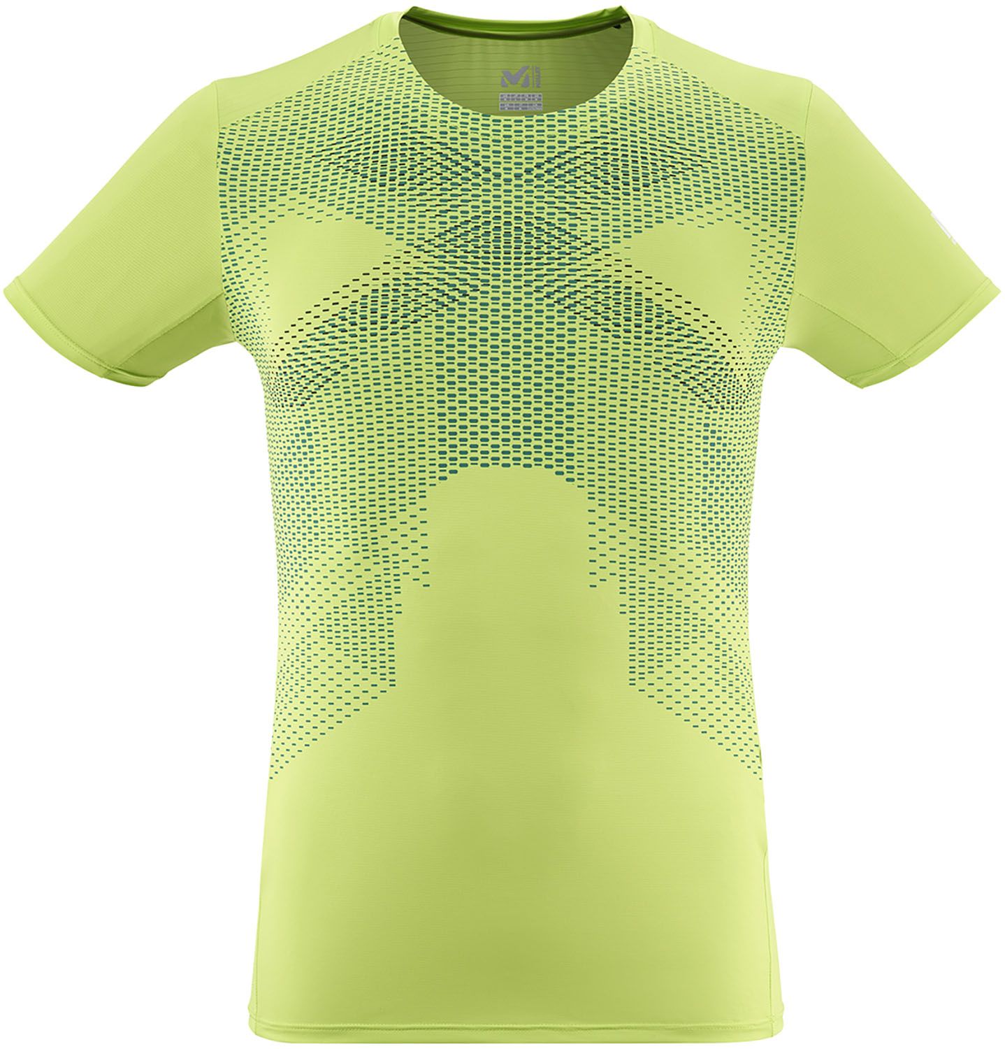 ミレー MILLET アウトドア インテンス Tシャツ ショートスリーブ MIV9741 N6139 ACIDGREEN