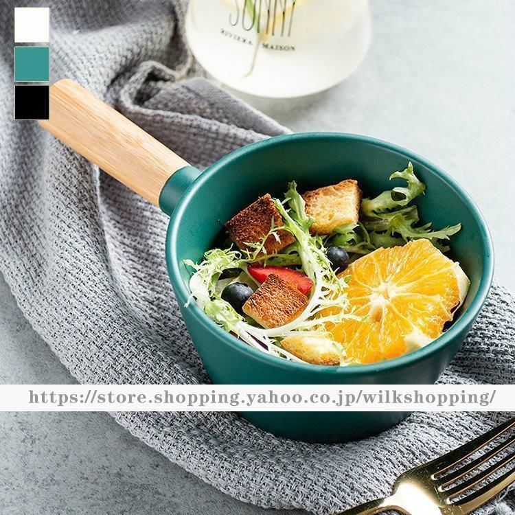 食器 キッチン雑貨 カトラリー お皿 プレート ギフト プレゼント 取っ手 深皿 使いやすい かわいい グリーン ホワイト ブラッククラシック ナチュラル| aie61