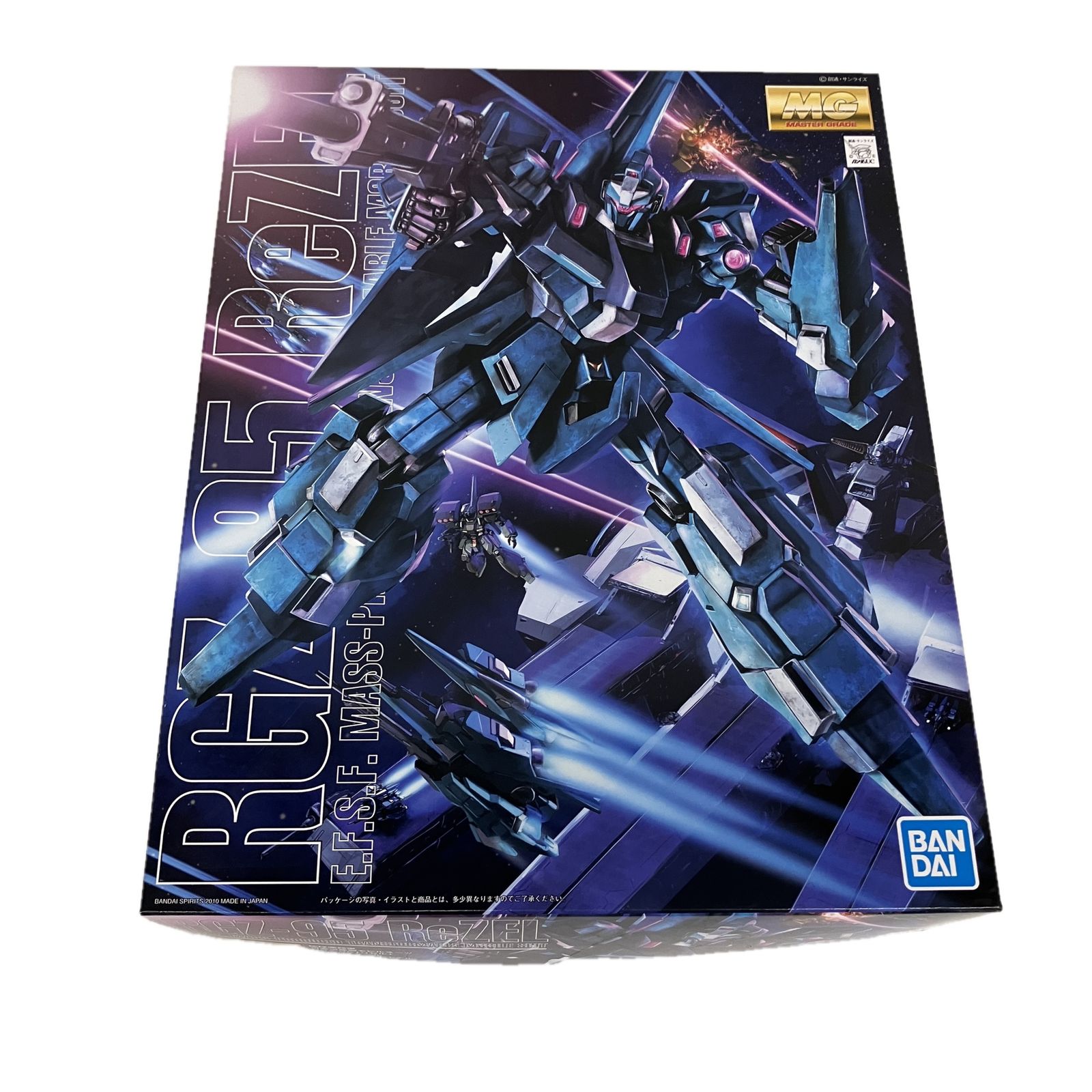BANDAI 5063511 MG 1 100 RGZ-95 地球連邦軍 可変量産型モビルスーツ リゼル マスターグレードモデル バンダイ プラモデル 未組立 S10542637