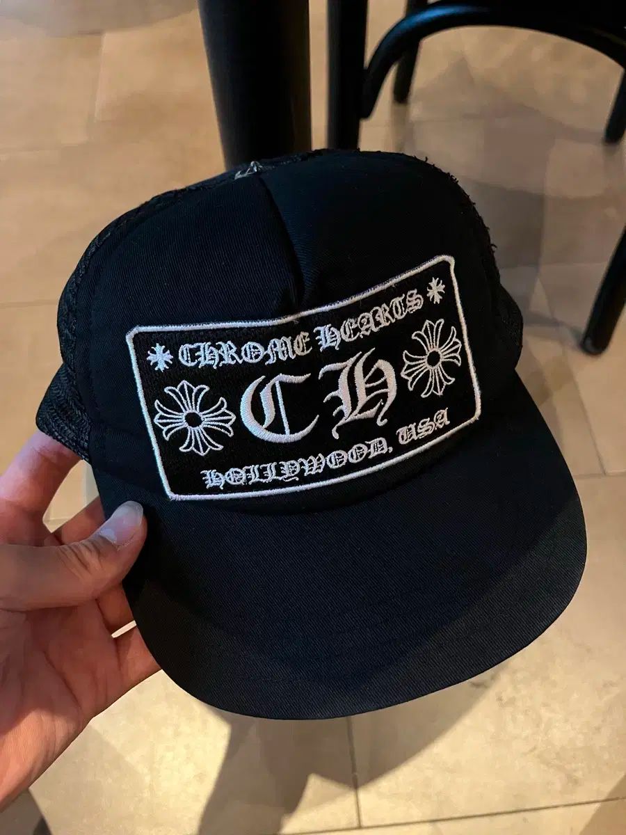 Chrome Hearts クロムハーツ ハリウッド トラッカーハット ブラック os