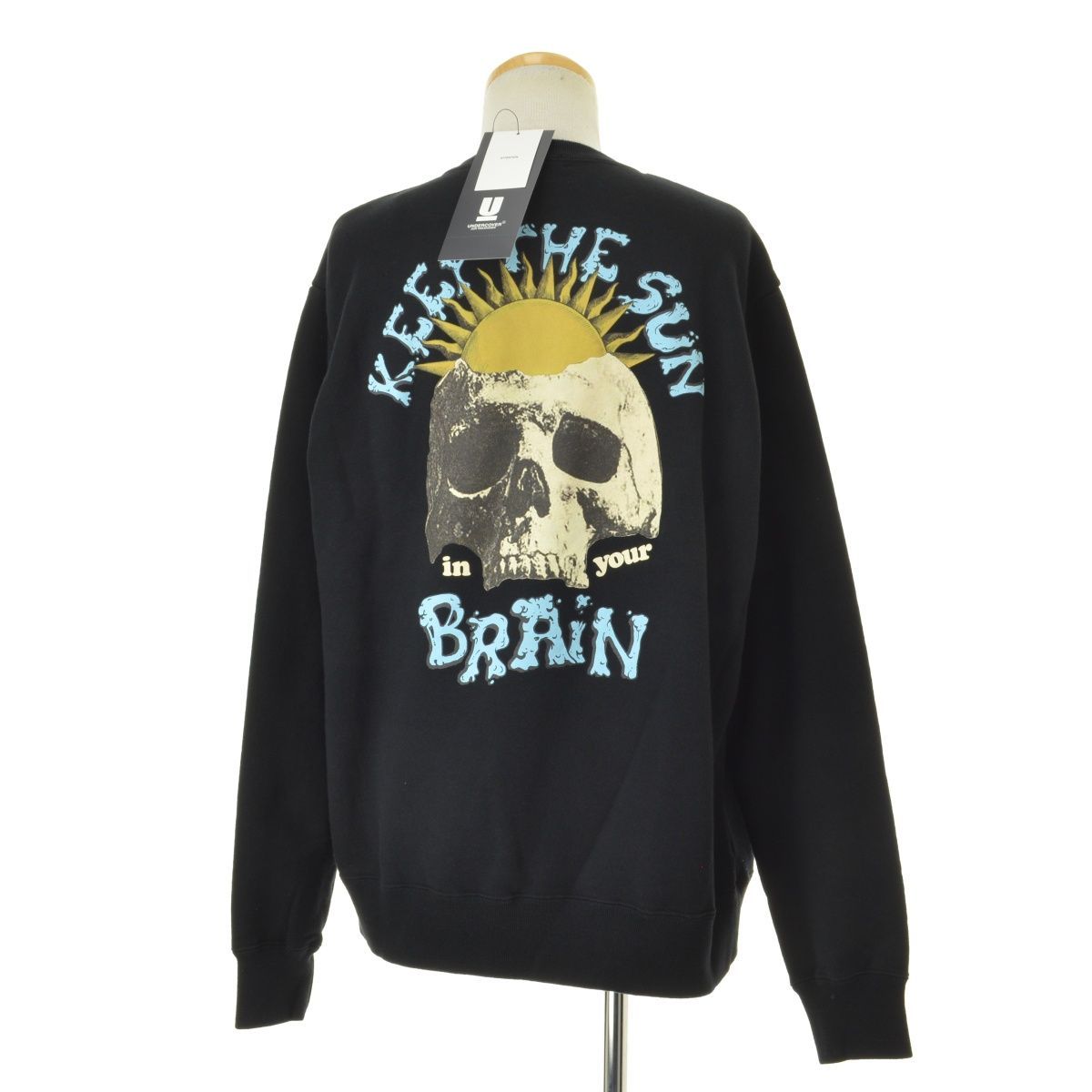 3【UNDERCOVER】23AW UC2C4891-1 SWEAT KEEP THE SUN BRAIN長袖 