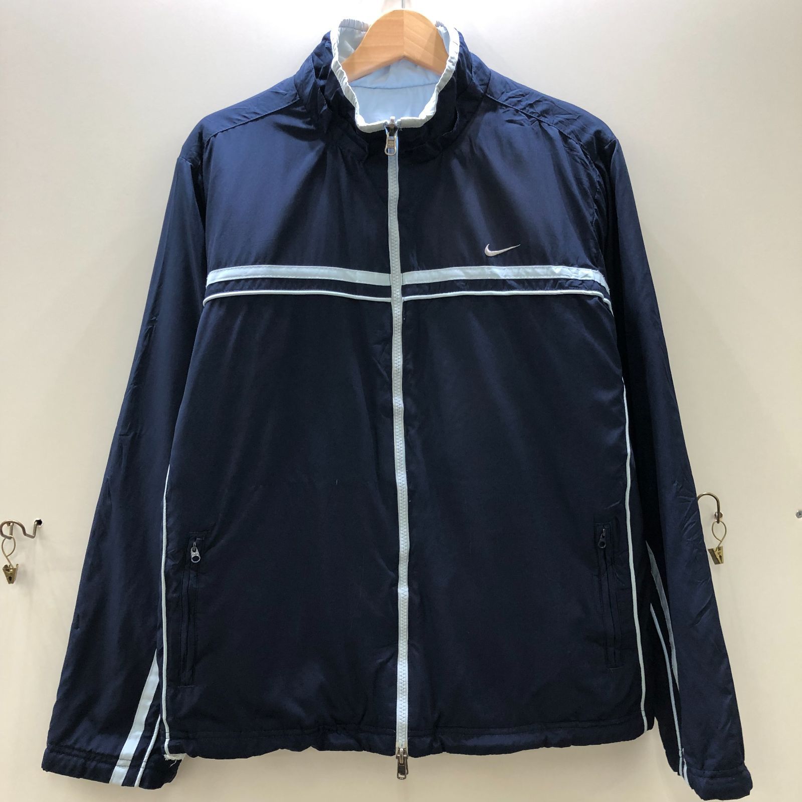 NIKE ナイキ リバーシブルジャケット 2WAY ナイロンジャケット 中綿 