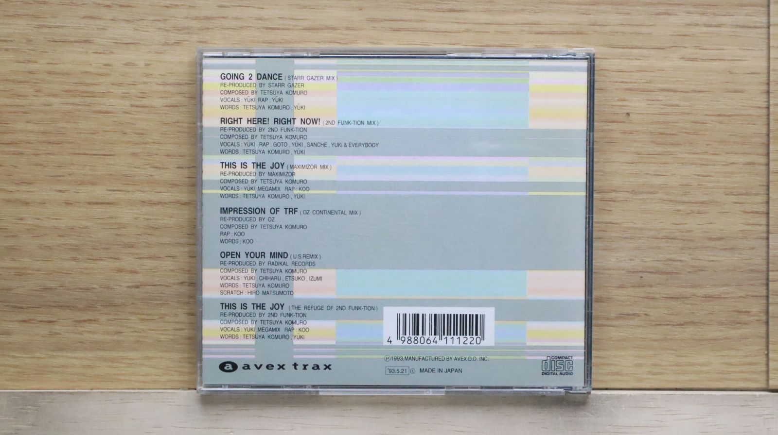 国内盤CD☆ティーアールエフ/TRF□ HYPER TECHNO MIX
