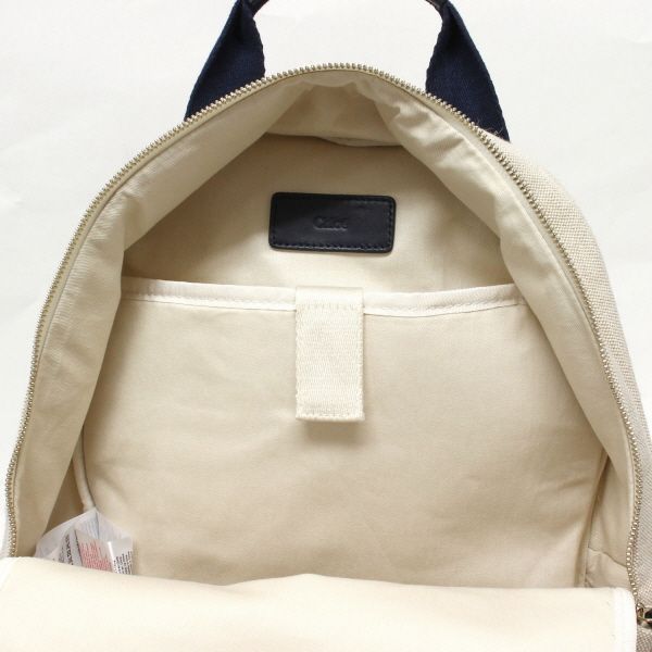 25SSモデル クロエ Chloe シグネチャーロゴ バックパック CHLOE