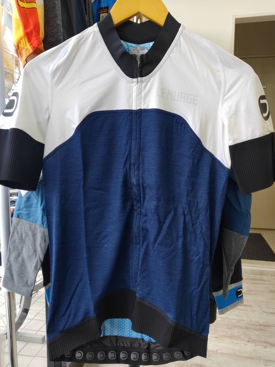 店頭展示品 送料込 ||DOTOUT ドットアウト 16||Le Nuage Jersey 714 blue-light grey||Ｌサイズ|A19M160||r12642 4950 ●