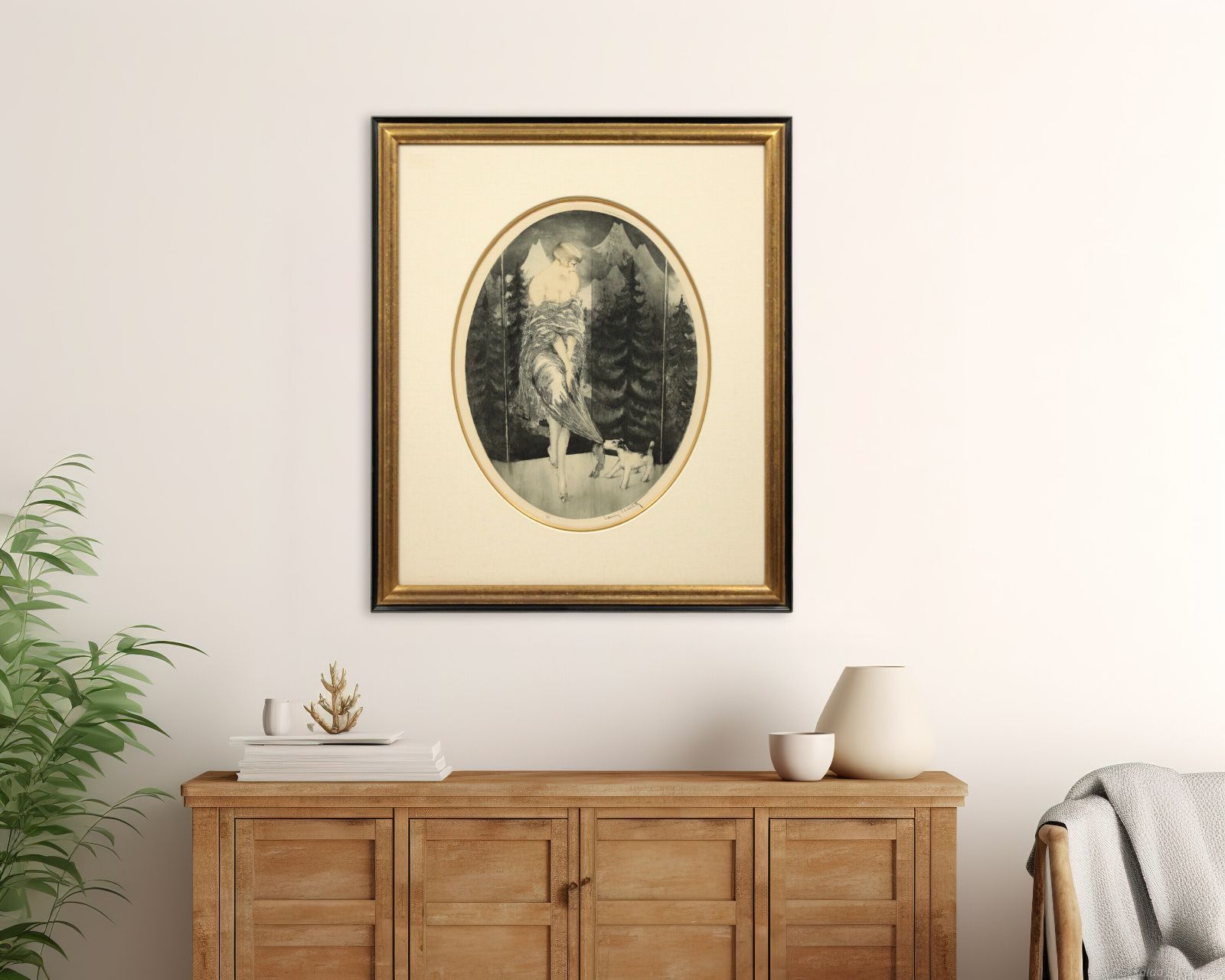 ルイ イカール 無神経 エッチング 絵画