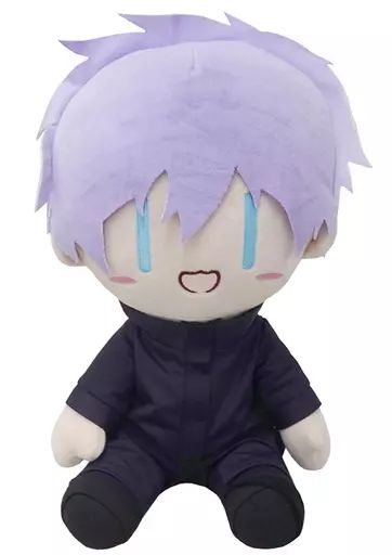 五条悟 ゆる顔 ぬいぐるみ BIG 呪術廻戦 BIGぬいぐるみ五条悟 ～ゆる顔ver.～タイトープライズ詳細