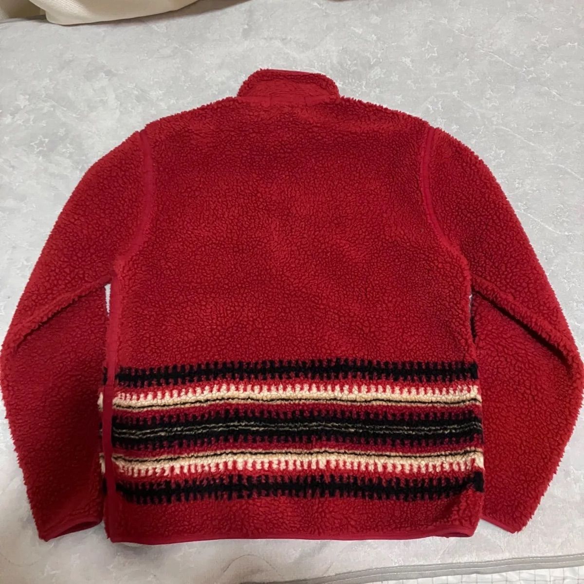 RRL ダブルアールエル フリースジャケットネイティブ柄 ボア