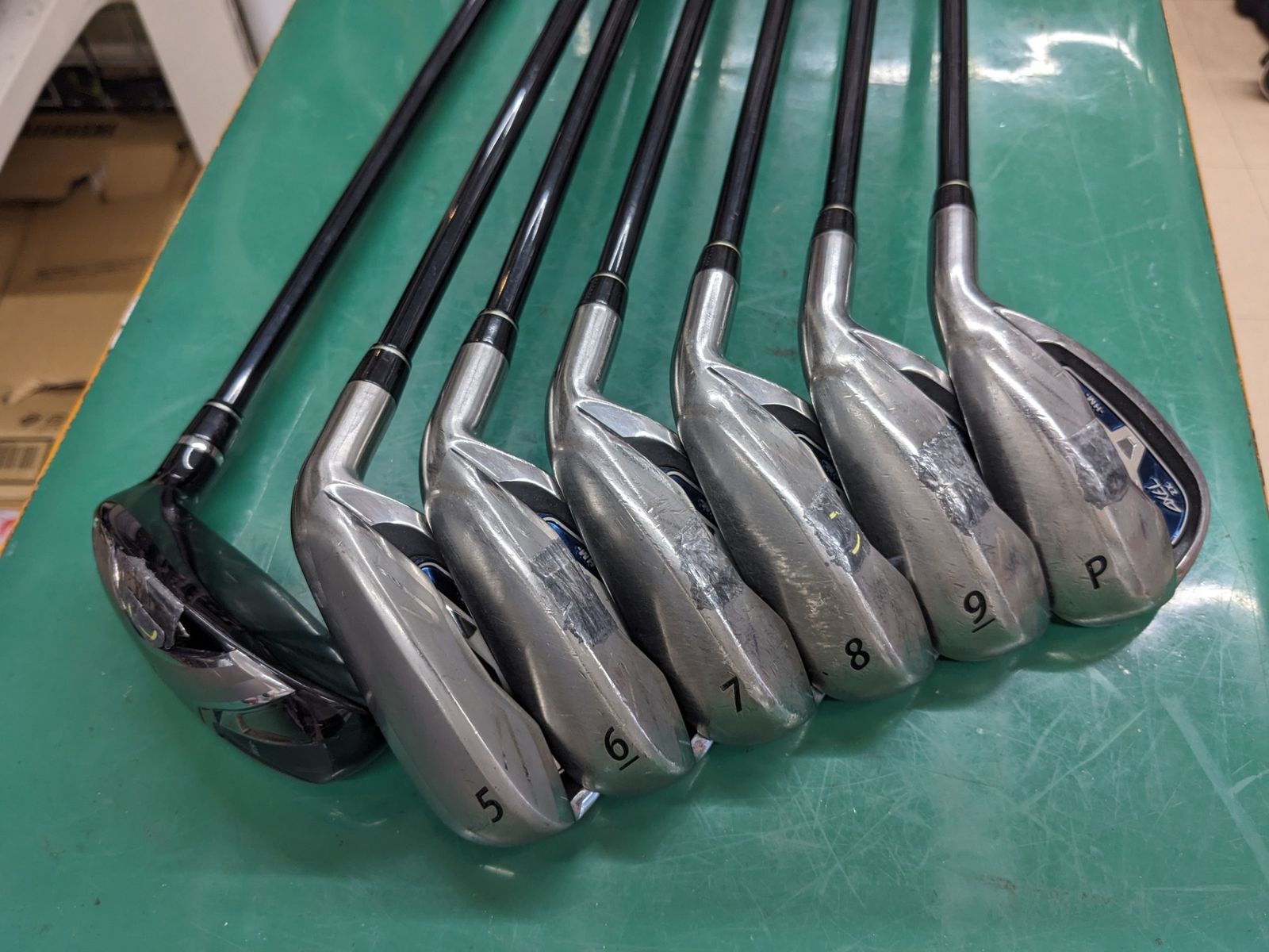 つるやゴルフ◎ AXEL ZX HM シリーズ フレックスR アイアン6本