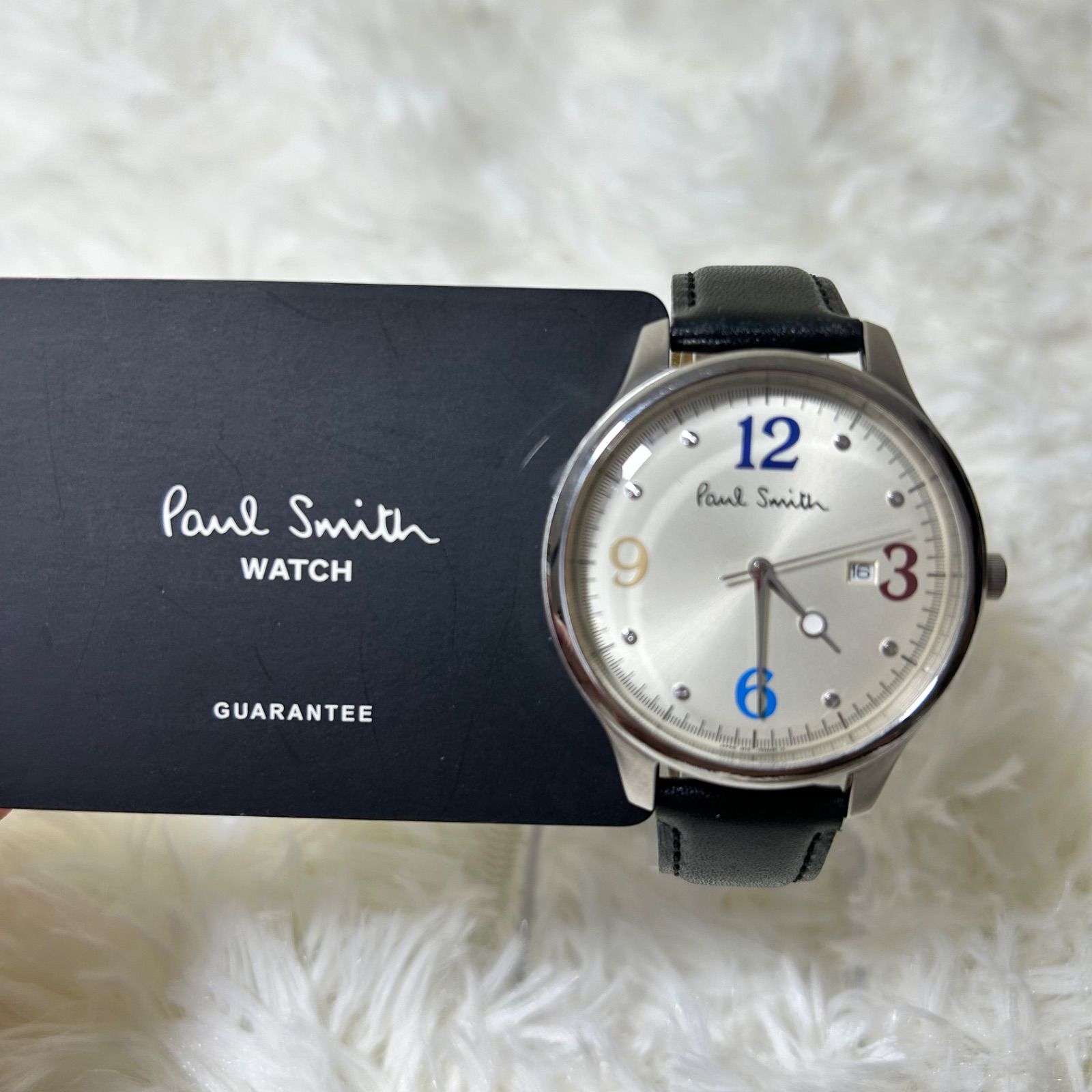 稼動品】Paul Smith/ポールスミス シティ メンズ 腕時計 デイト ポール 