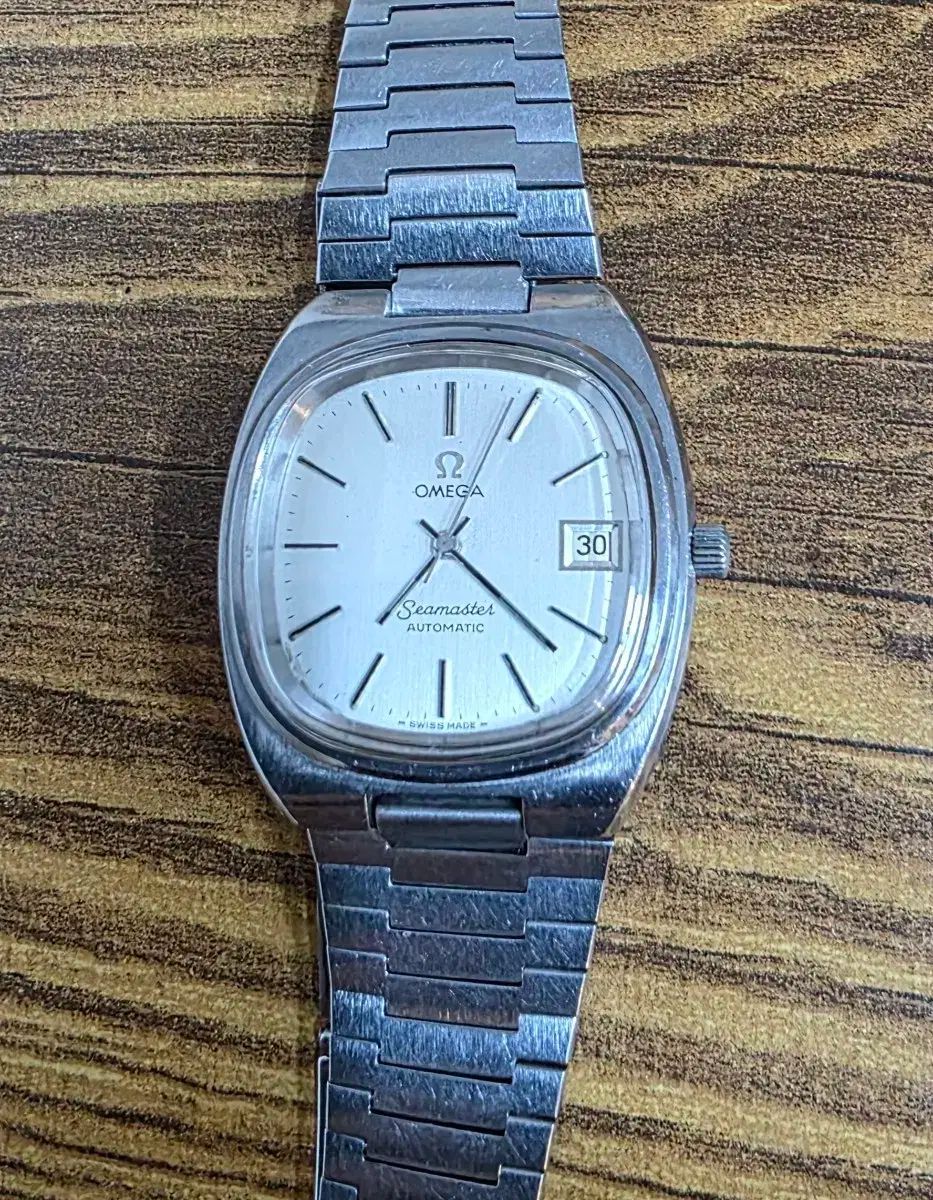 ヴィンテージ OMEGA オメガ Seamaster シーマスター テレビ シルバー 自動巻き時計