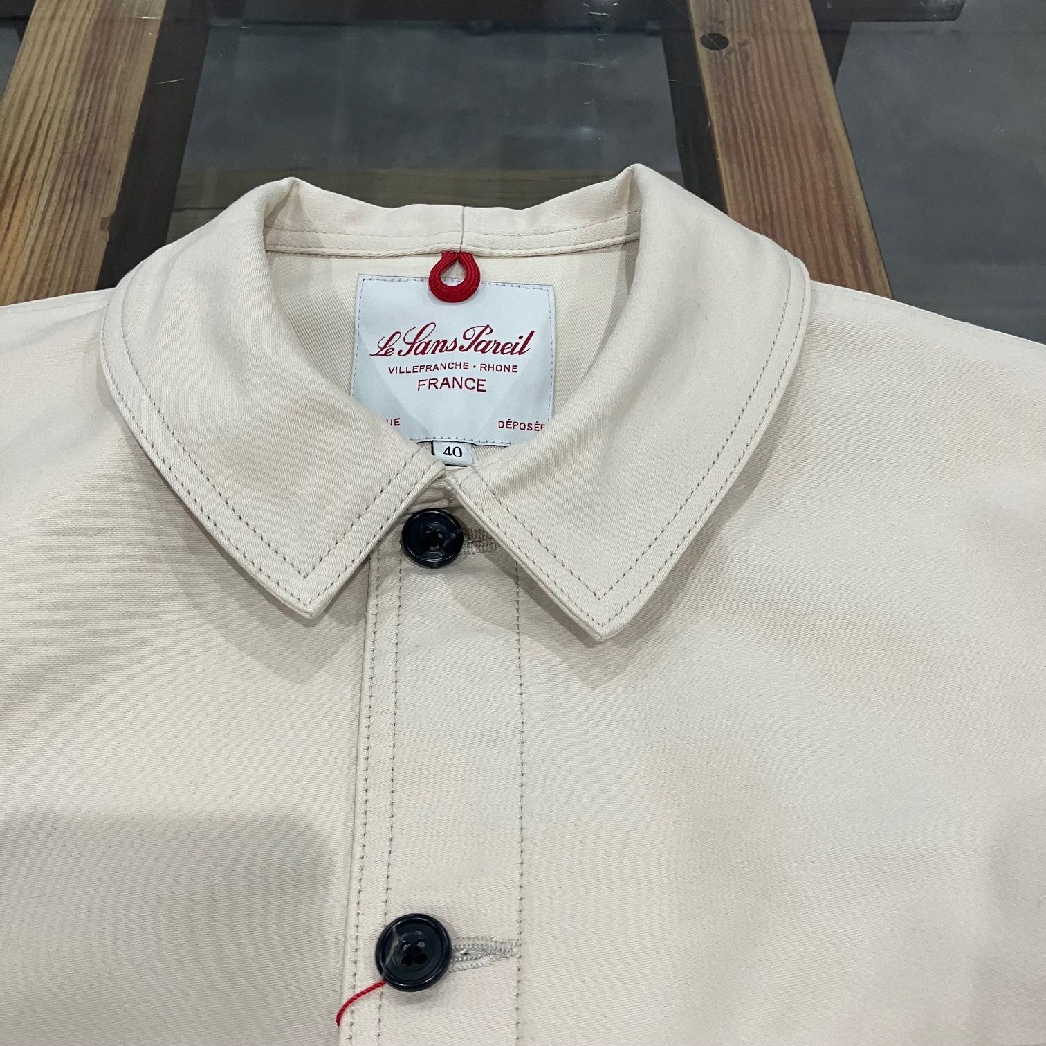 Le Sans Pareil ル サンパレイユ CMS TRADITIONAL COVERALL IVORY