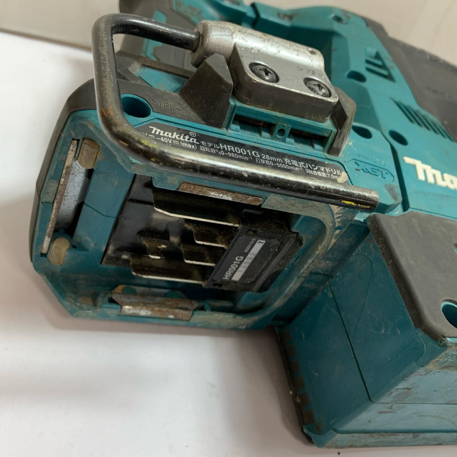 ♭♭MAKITA マキタ 28mm 充電式ハンマドリル 本体のみ 40v HR001G