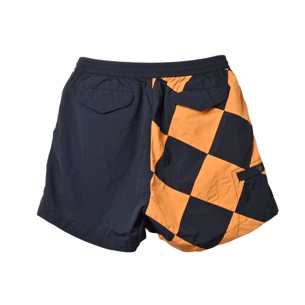 NEXUS7 チェック柄 ナイロン ハーフパンツ - メルカリ