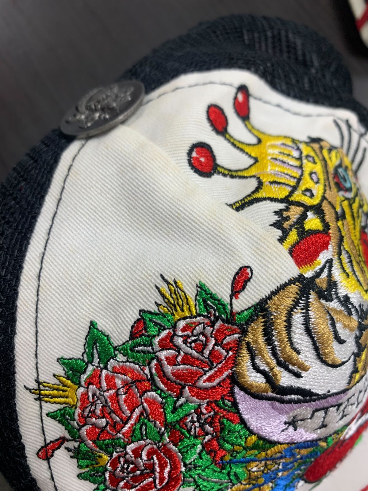 Ed Hardy (エドハーディー) ×BOA コラボキャップ 刺繍デザイン 帽子