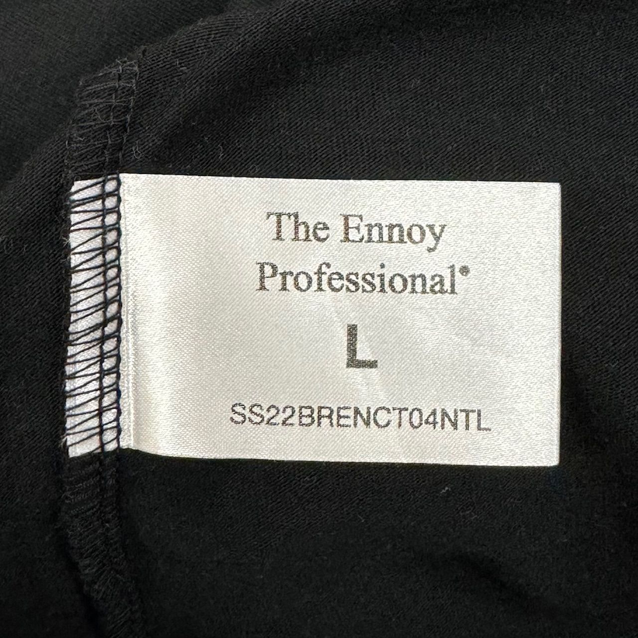 ENNOY 22SS Pocket Tee ロゴ刺繍 胸ポケット Tシャツ エンノイ 