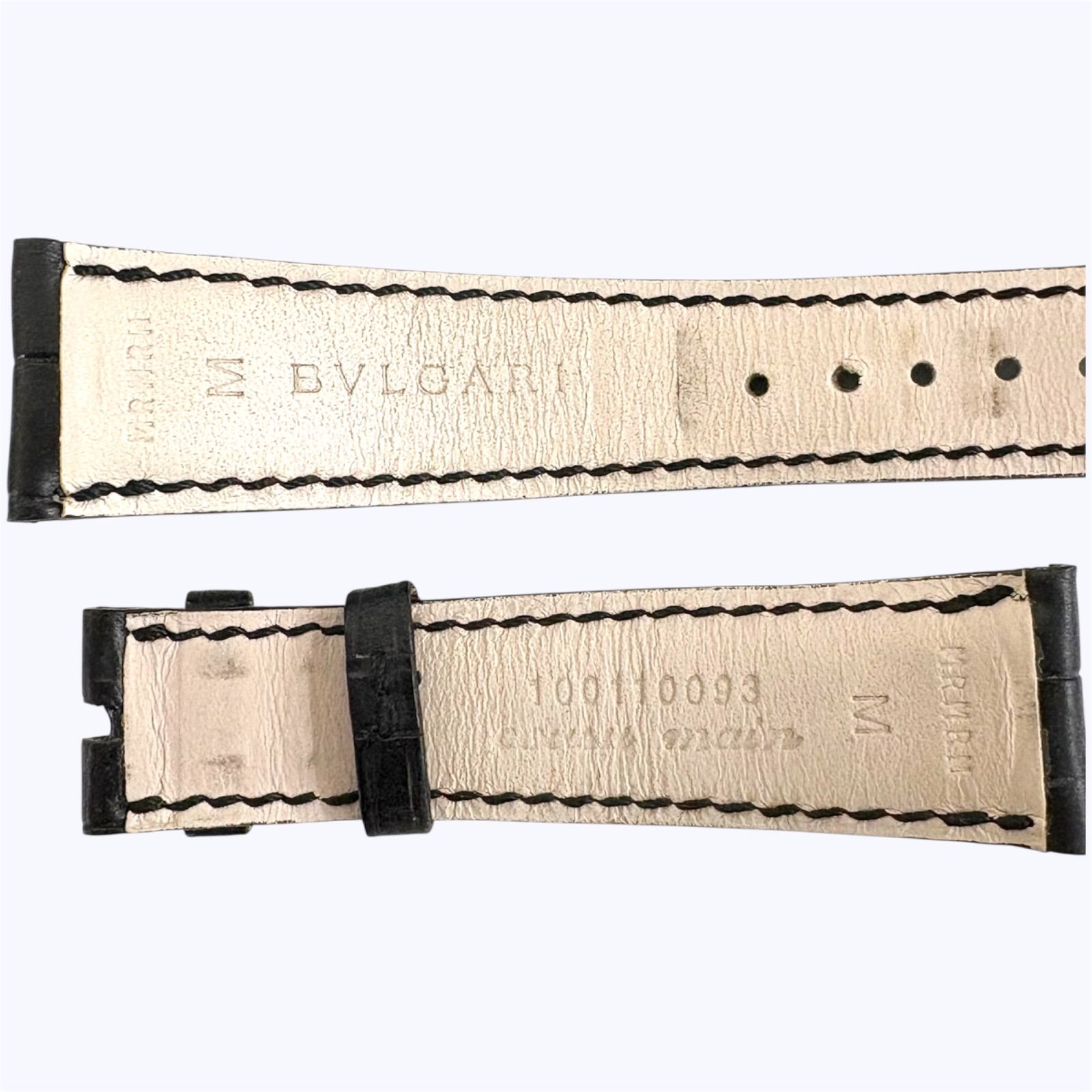 中古 時計バンド BVLGARI ブルガリ 純正 19mm - メルカリ 
