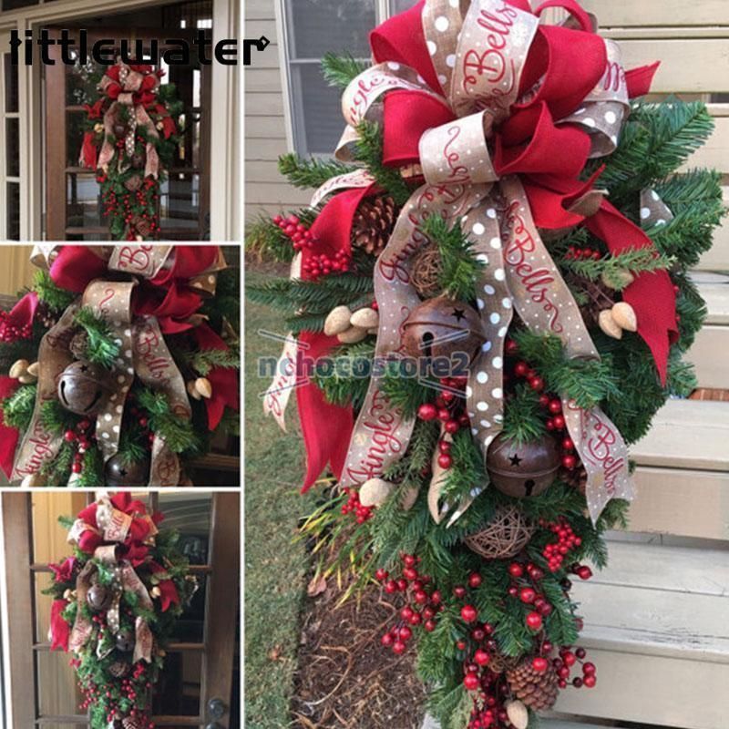 クリスマスリース 45cm 60cm クリスマス スワッグ 大きい