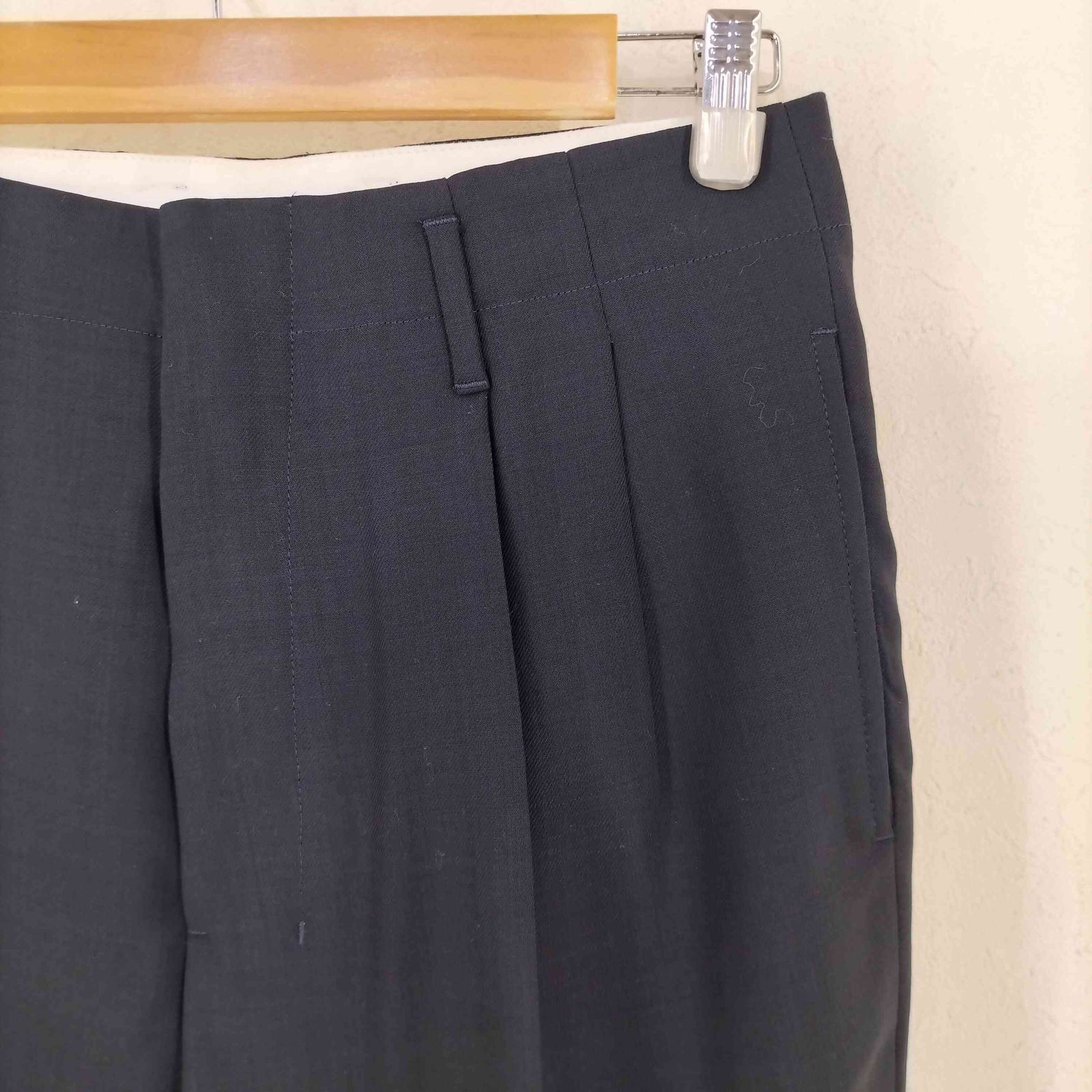 【極美品】Ami Alexandre Mattiussiウールスラックス AMI Alexandre Mattiussi 15AW ウールスラックス 36