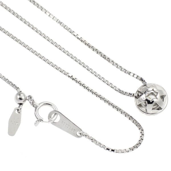 フォーエバーマーク Pt900 Pt850 ダイヤモンド ペンダントネックレス 0.33ct D0.13ct