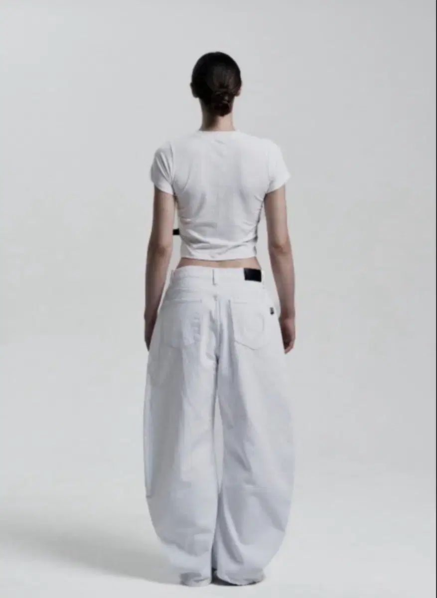 ODOR オドア noir white pants ノイアー 白 パンツ