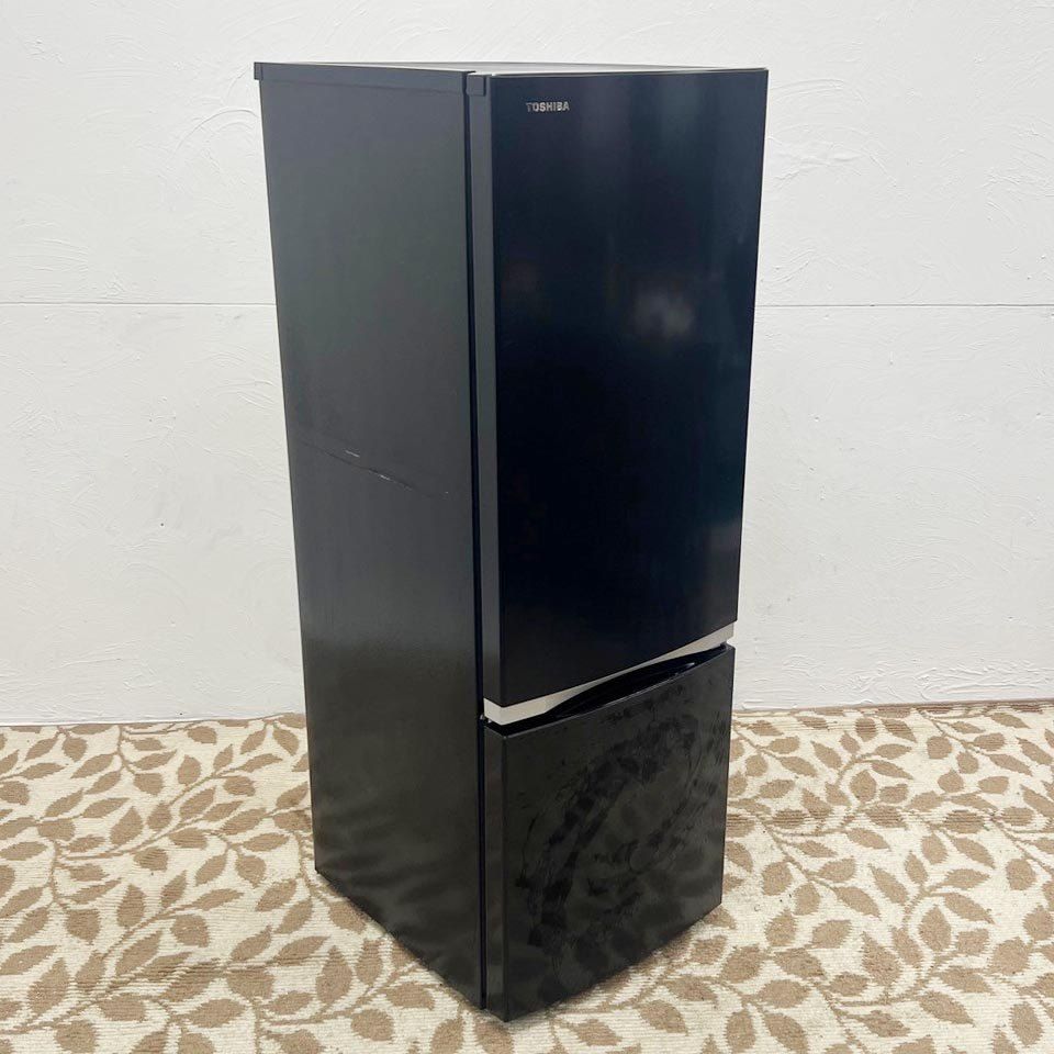 TOSHIBA 2ドア冷蔵庫 GR-S17BS (W) 2020年製 170L 2ドア 右開き 3段