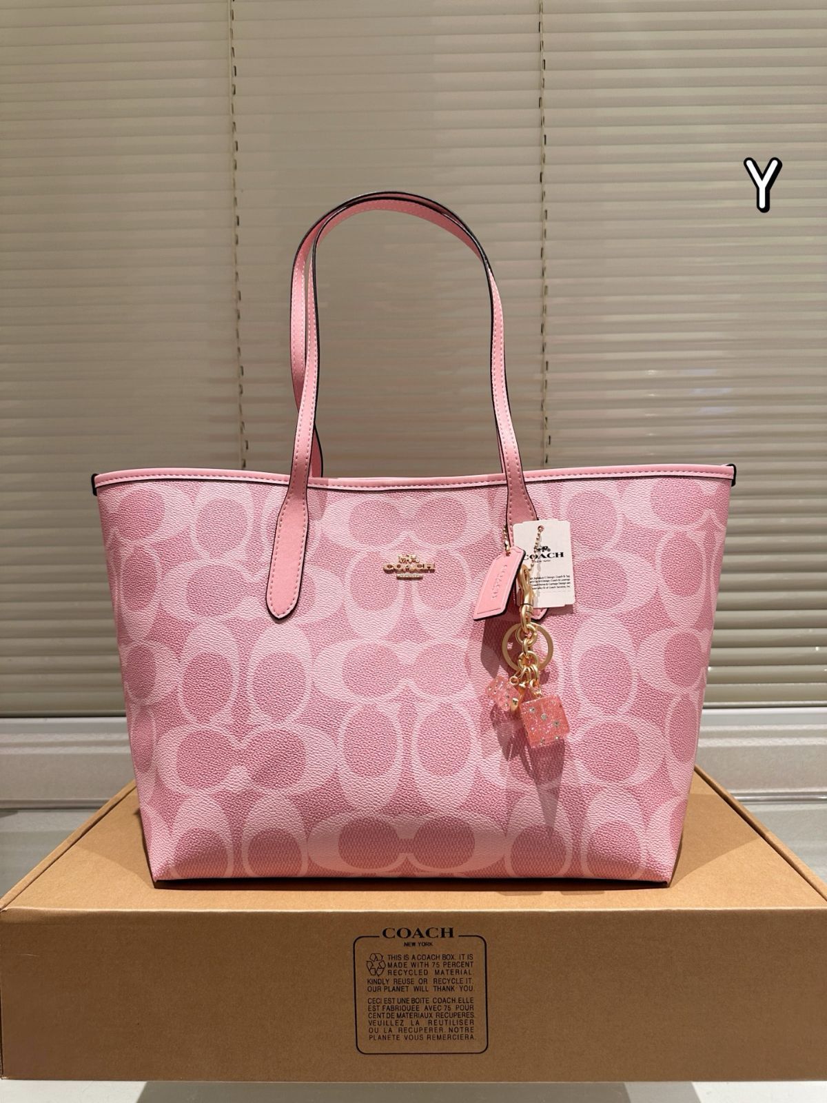 日本未入荷 Coach City Tote Bag シティ トート フルーツ柄 公式】コーチアウトレット | シティ トート・シグネチャー