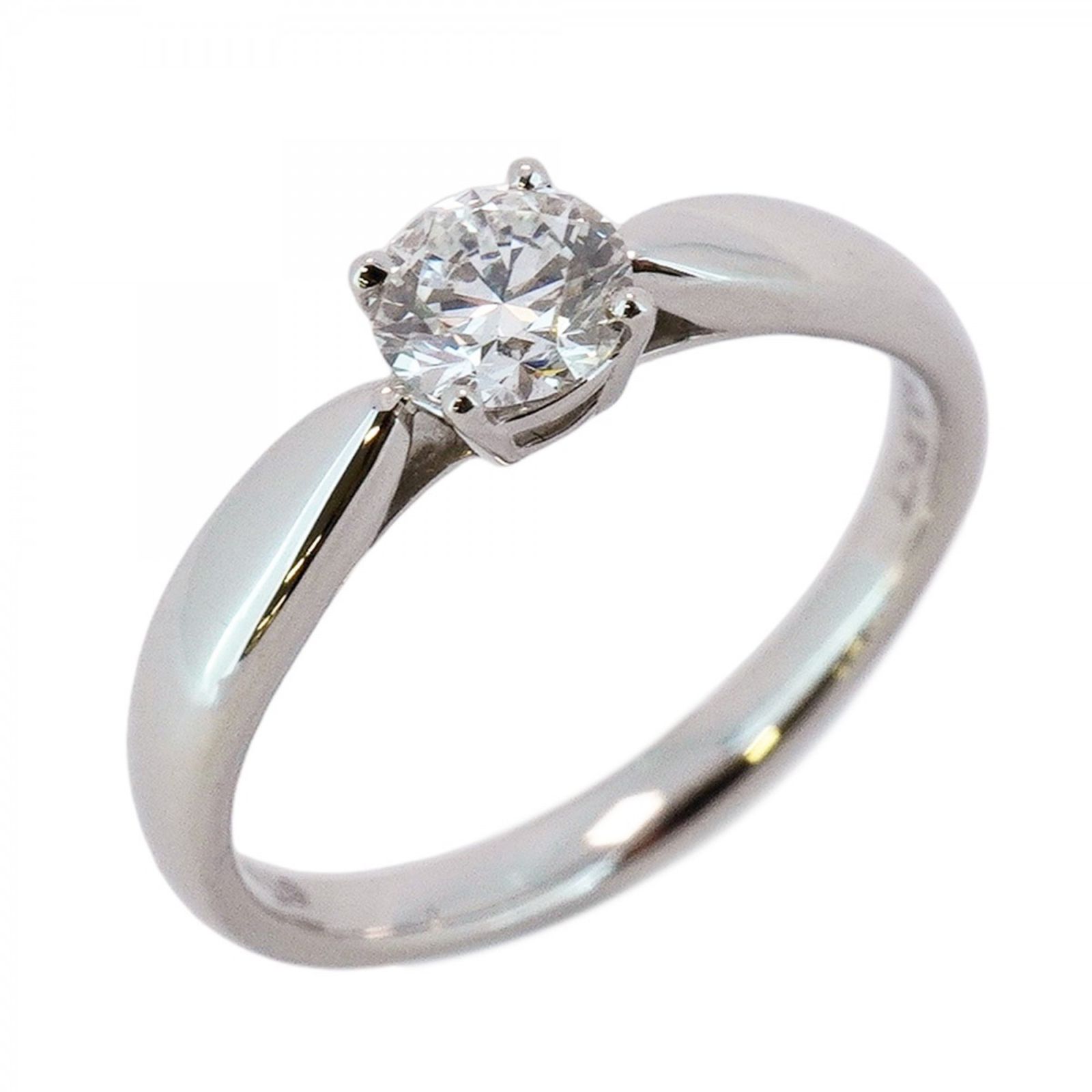 ティファニー Tiffany ティファニー リング ハーモニー 1PD Pt950 プラチナ ダイヤモンド 0.37ct 9号レディース