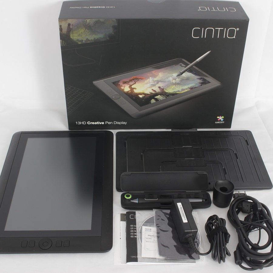 WACOM Cintiq 13HD DTK-1301/K0 液タブ 13.3フルHD液晶 ワコム 