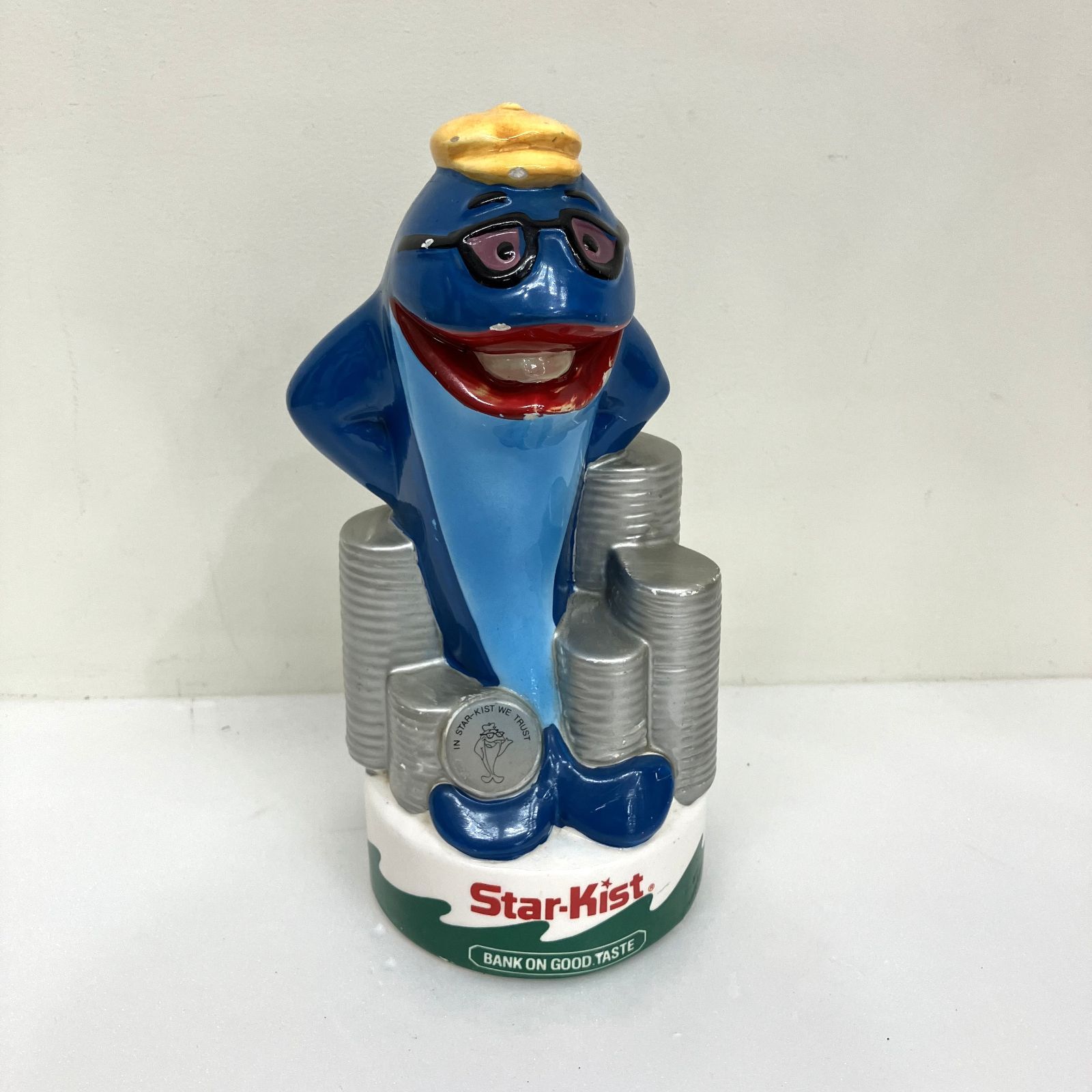 チャーリーツナ　貯金箱 1980's チャーリー ザ ツナ ビンテージ 貯金箱 TOY