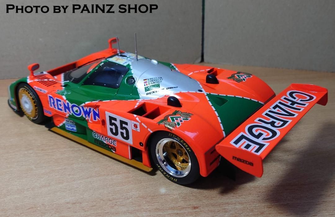 1/18 マツダ787B ルマン1991優勝車 MAZDA CMR製ダイキャスト