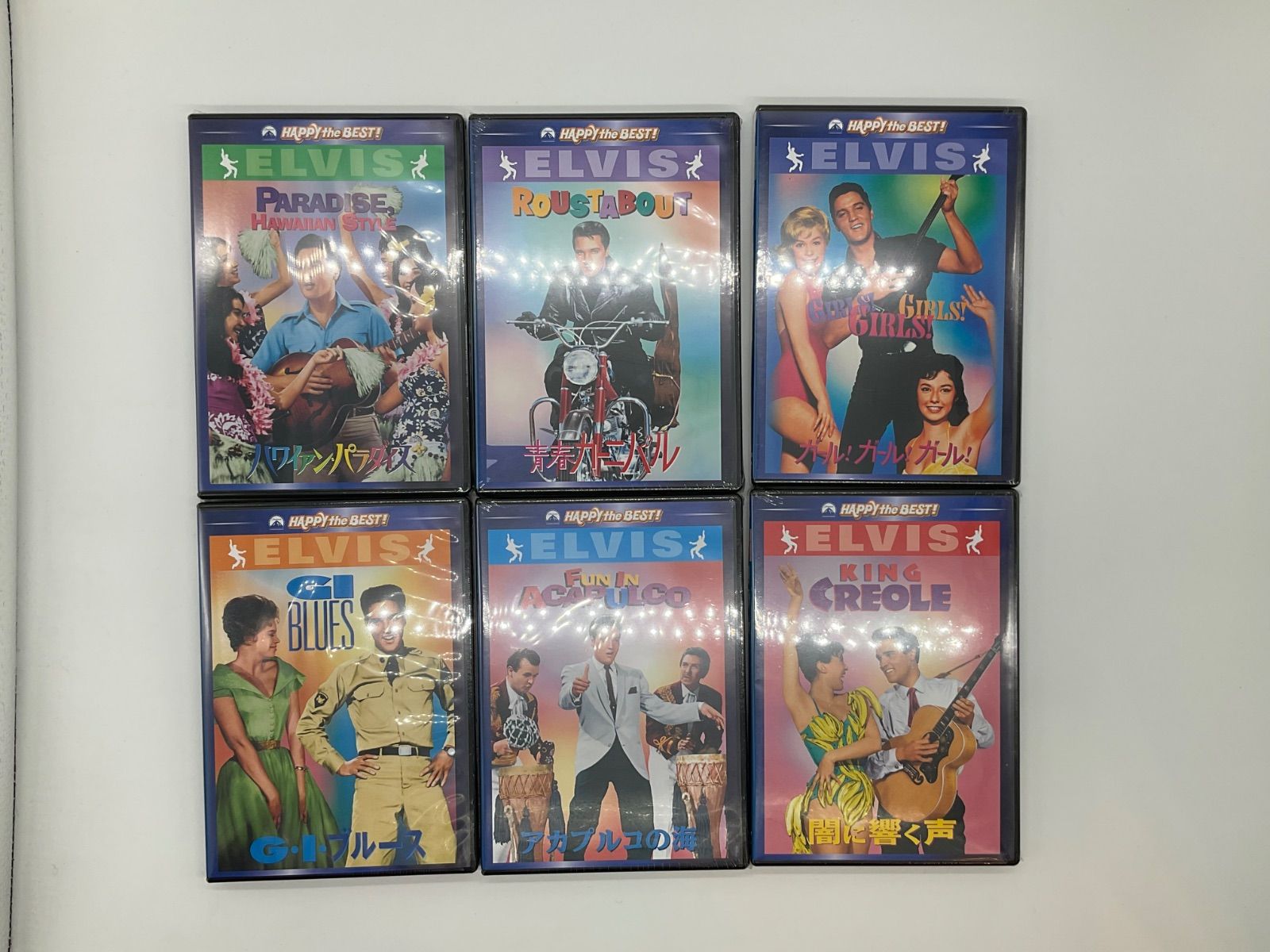 新品未開封 セル版 エルヴィス・プレスリー主演映画 DVD6本