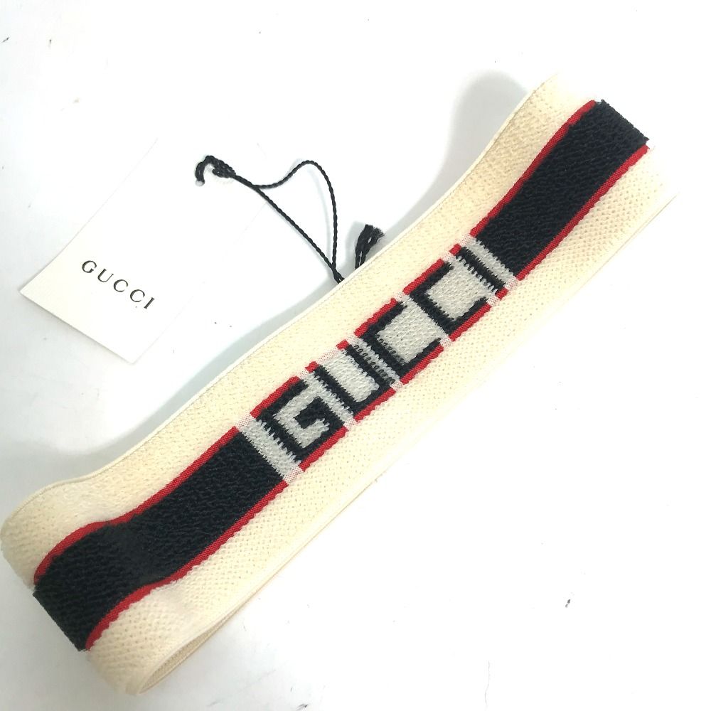 GUCCI グッチ　ヘアバンド GUCCI グッチ ヘアバンド ロゴ ヘアバンド&リストバンドセット