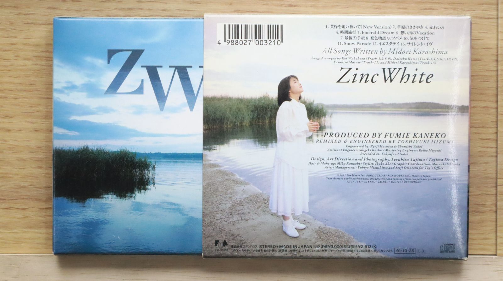 国内盤CD☆辛島美登里/Midori Karashima□ Zinc White