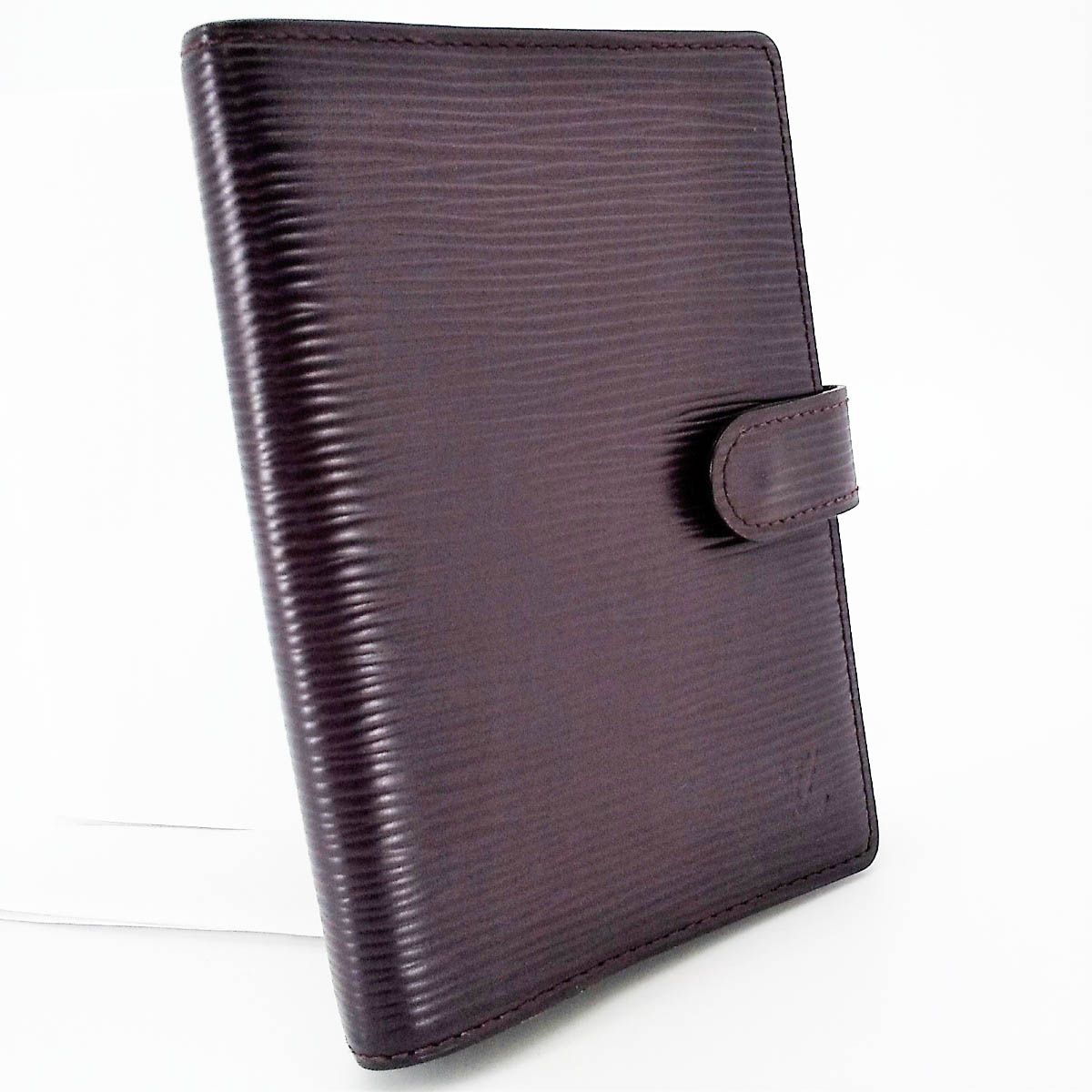 美品】Louis Vuitton ブラック手帳カバー（ルイヴィトン LOUIS VUITTON 