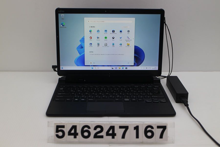 富士通 ARROWS Tab Q738/SB Core i5 8350U 1.7GHz/8GB/256GB(SSD)/13.3W/FHD(1920x1080) タッチパネル/Win11 【546247167】