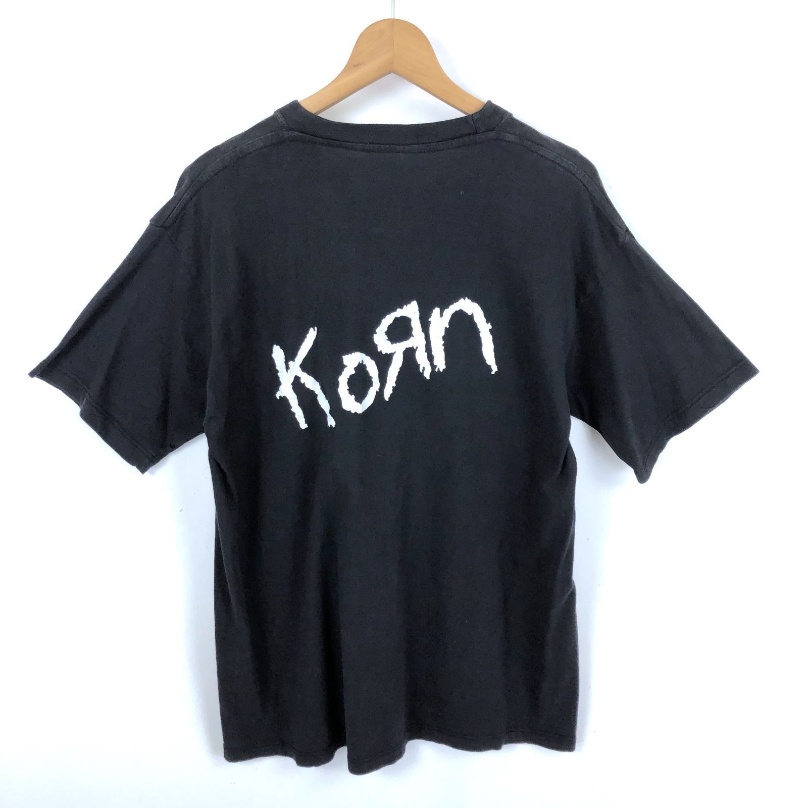 00s コーン KORN バンドTシャツ ブラック L 相当 古着 n045420 - メルカリ