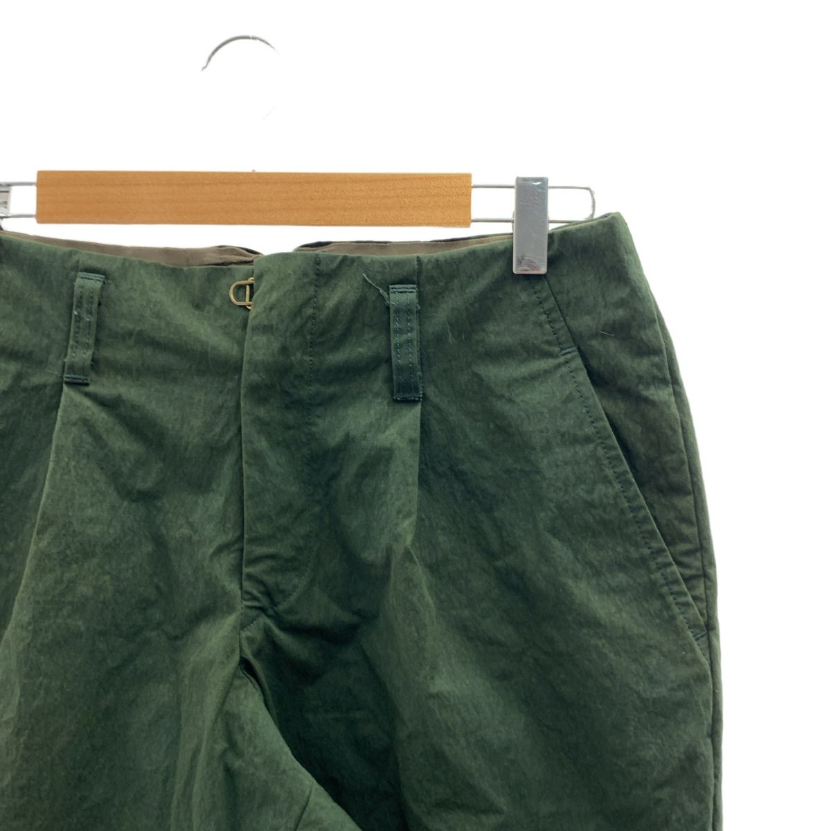 パンツ 【美品】 kolor / カラー | ベルテッド タック スラックス