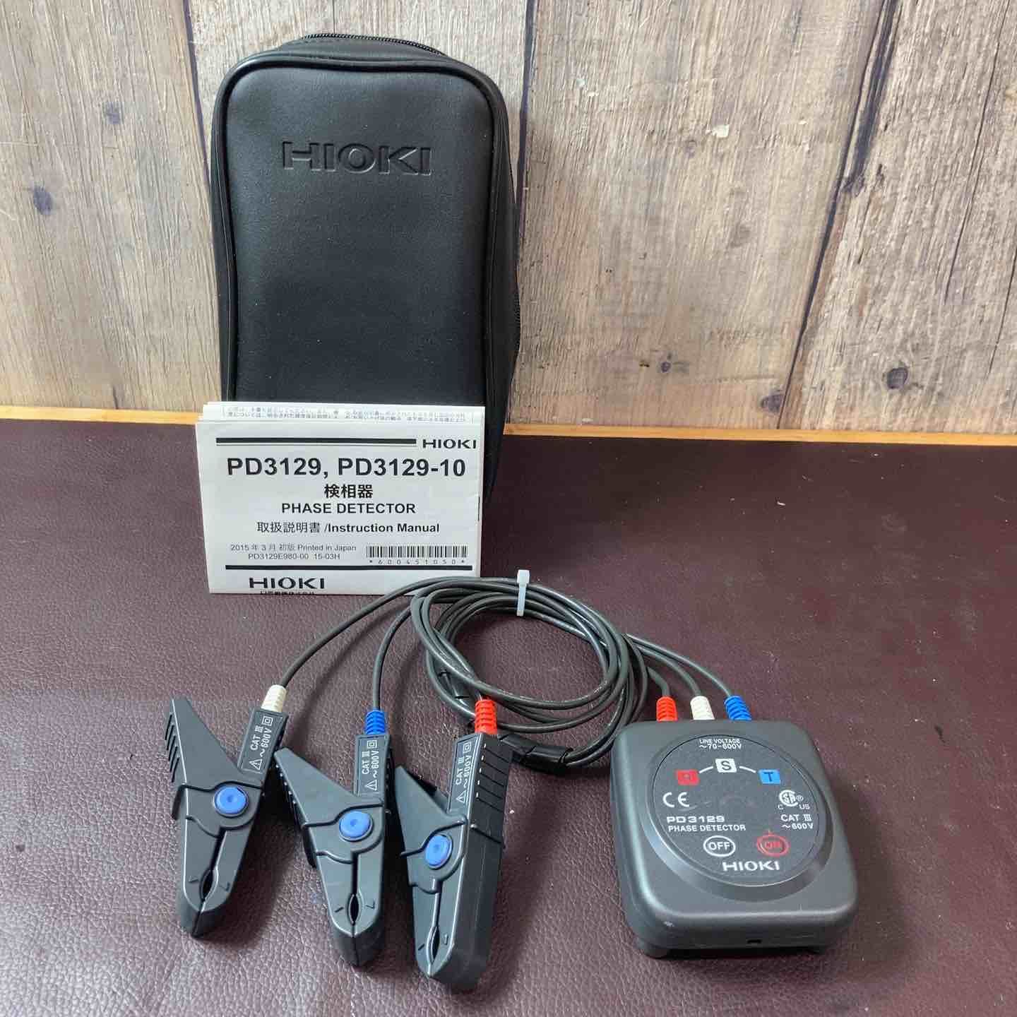 日置 HIOKI 検相器 スリムタイプ PD3129 非接触式 東大和店