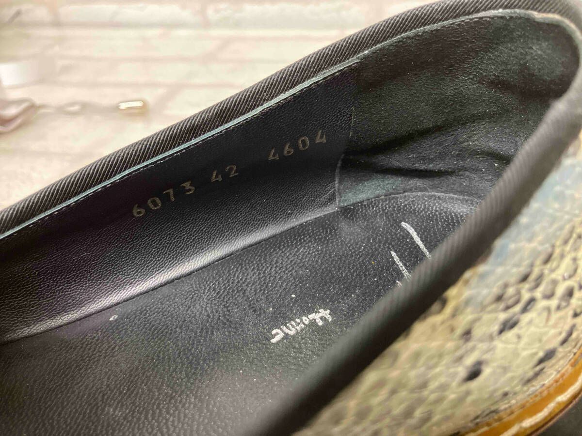 GIUSEPPE ZANOTTI ゴールドチェーンタッセルスリポン 【レア】Giuseppe