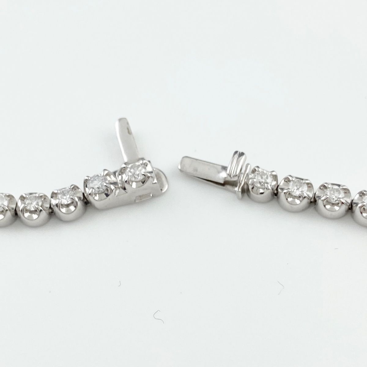 1ct 天然ダイヤモンド K18 テニスブレスレット 鑑別書付 鑑別書付 1ct ダイヤモンド K18 イエローゴールド テニスブレスレット