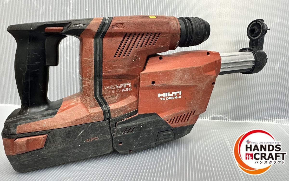 ▽【中古品】HILTI ヒルティ TE6-A36 充電式ロータリーハンマードリル