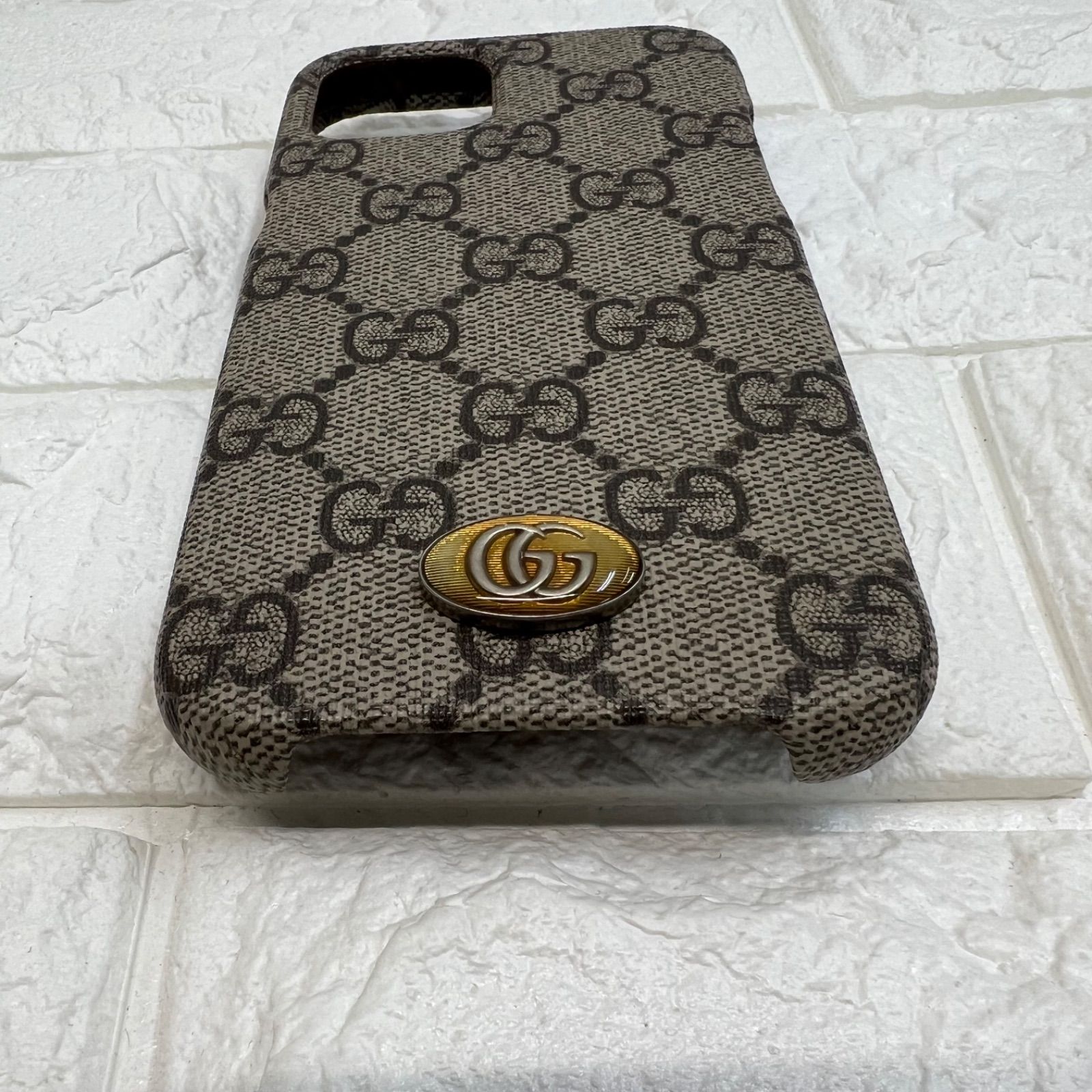 極美品】GUCCI グッチ iPhone13ケース GG 701330 スマホケース - メルカリ