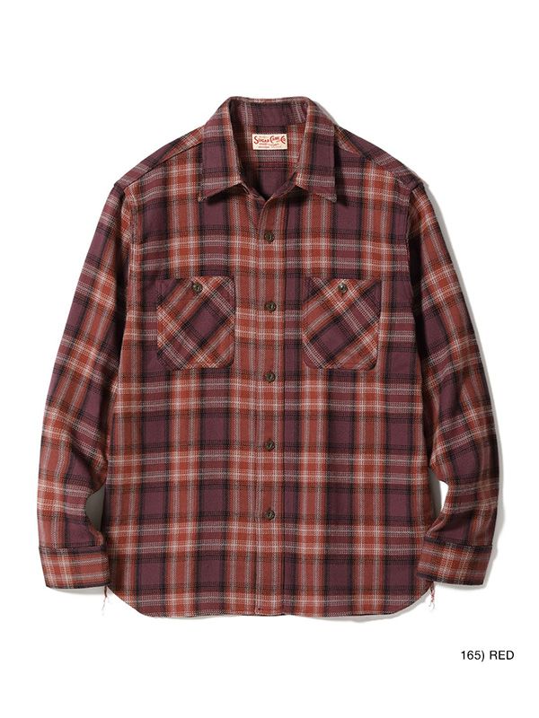 SUGAR CANE シュガーケーン シャツ 長袖 メンズ レディース オンブレ