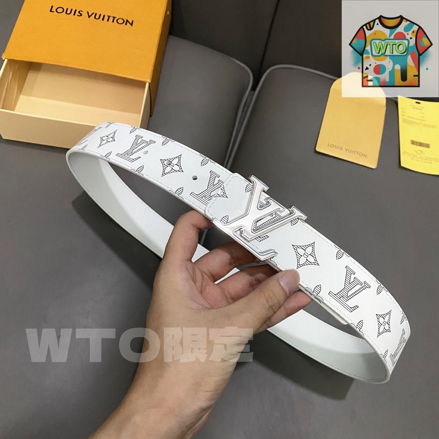 【makamakamakaron】Louis Vuitton ベルト LOUIS VUITTON/LV ファッションベルト01 - メルカリ